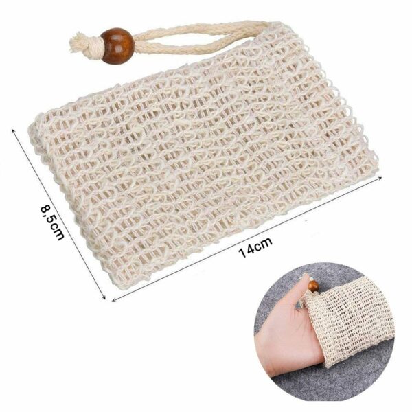 EKOLOGIK BOLSA DE SISAL PARA JABON BIODEGRADABLE - Imagen 3