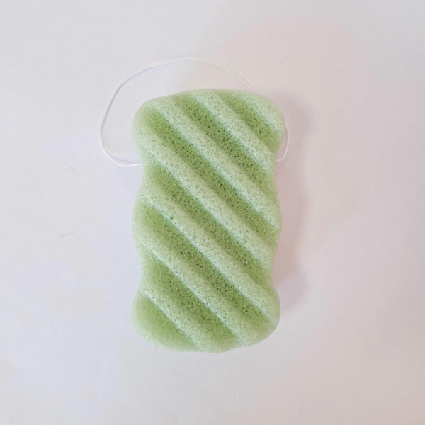ESPONJA DE RAIZ DE KONJAC RECTANGULAR - Imagen 3