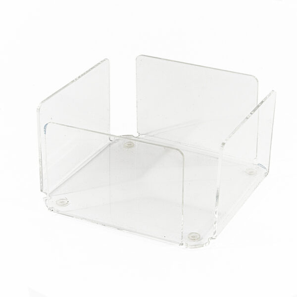 SERVILLETERO DE METACRILATO TRANSPARENTE 10 X 10