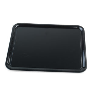 BANDEJA RECT, 370 X 480 MM NEGRA