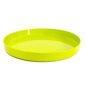 BANDEJA REDONDA VERDE 32 CM.