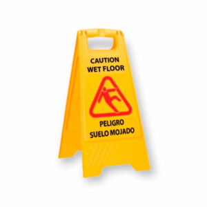 TRIANGULO PRECAUCIÓN SUELO MOJADO